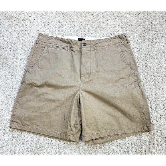 Wallace & Barnes Other - Wallace & Barnes Shorts Men's 34 8" Inseam Tan Beige Cotton Field Shorts Khaki